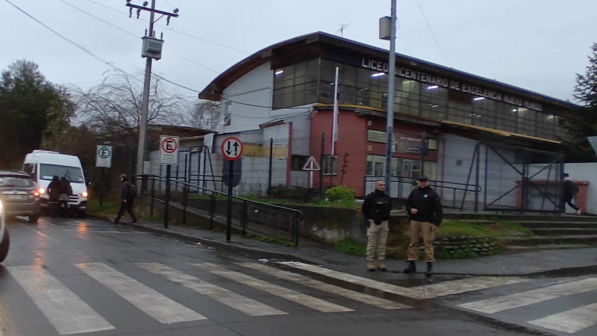 Municipio de Mulchén implementa medidas de seguridad en colegios tras incidente entre estudiantes