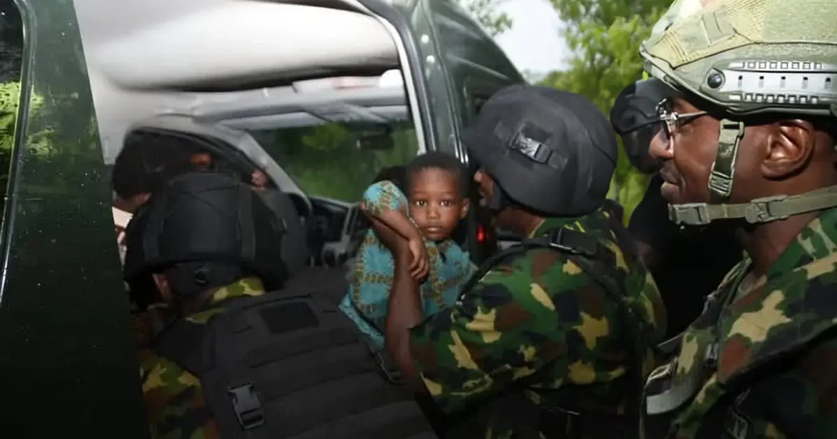 Nigerian Army rescues 46 hostages after 56 days in captivity