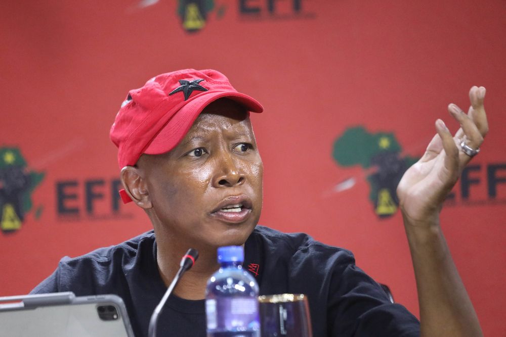 EFF Leader Julius Malema Faces Scrutiny Over WhatsApp Communications with Intelligence Official