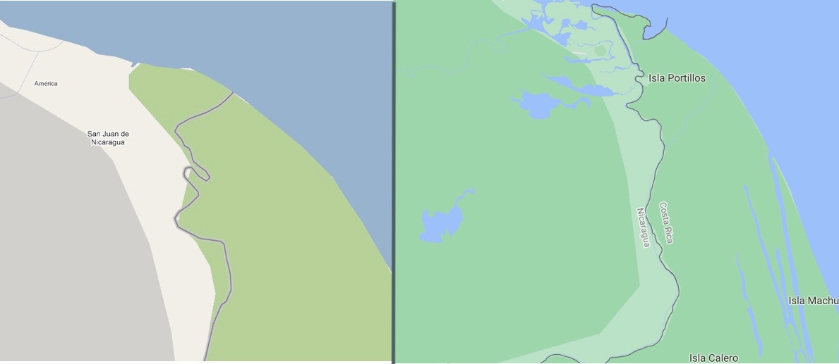 Territorial Dispute Over Google Maps Border Controversy