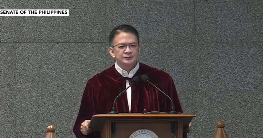 Senator Escudero Proposes Adjusted Schedule for Sara Duterte Impeachment Trial