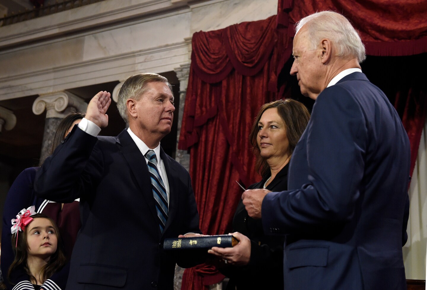 Trump recommends Lindsey Graham's sister to complete his Senate term after his sudden death