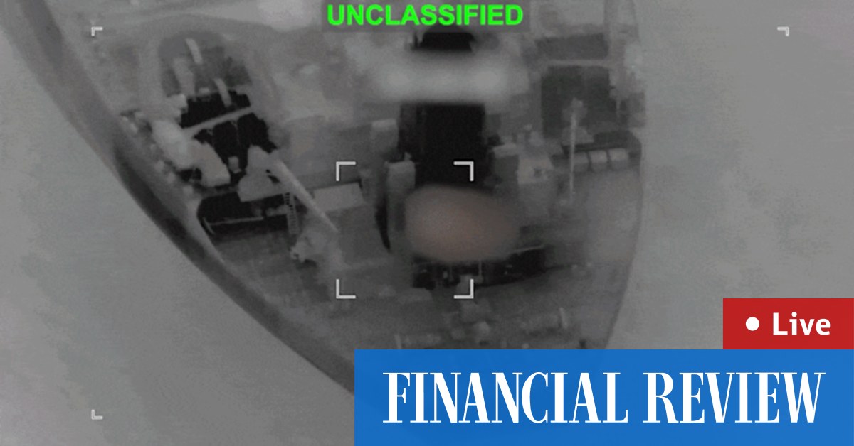 US military halts tanker en route to Iranian port amid fresh strikes