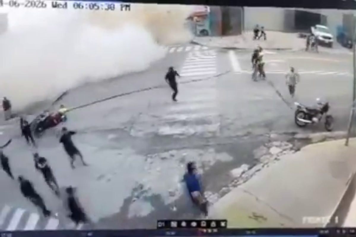 Doble terremoto en La Guaira: Colapso de estructura y reacción de la población