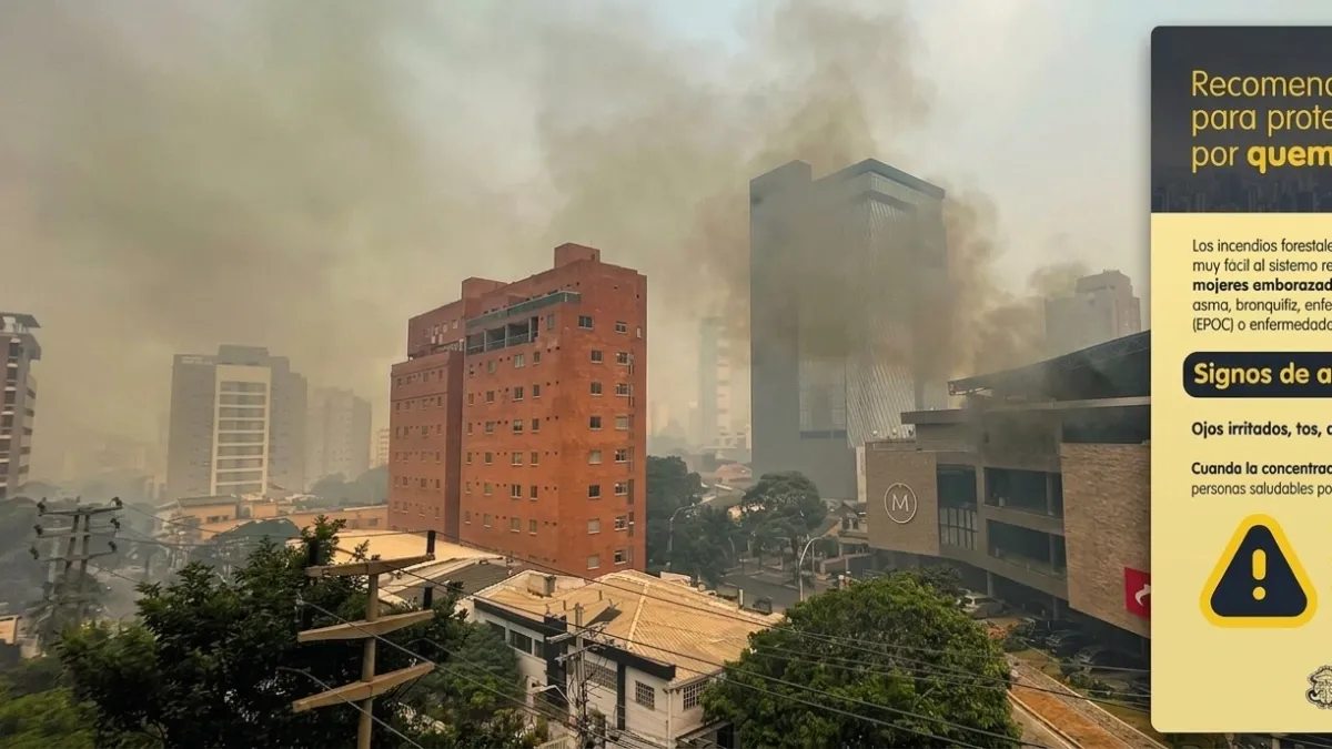 Barranquilla activa alerta sanitaria por humo de incendios en Isla Salamanca