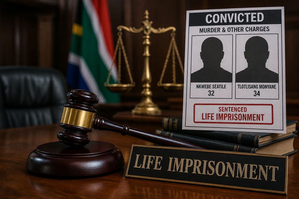 Two convicted killers sentenced to life imprisonment for murder of former Centlec CEO