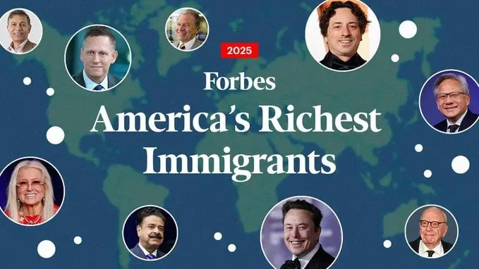 Forbes revela a los 144 inmigrantes más ricos de EE.UU. y su impacto económico