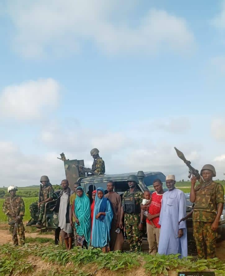Military Rescues 9 Abducted Victims in Katsina Forest Operation