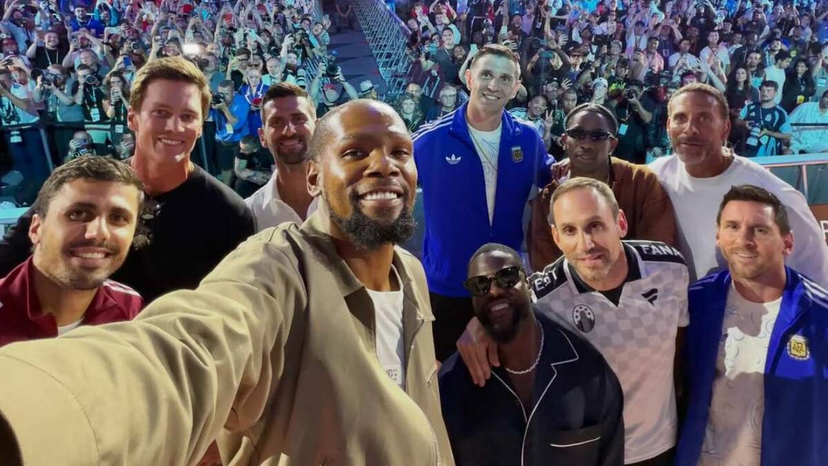 Stars Gather Before World Cup Final: Messi, Brady, Durant, and Djokovic Unite