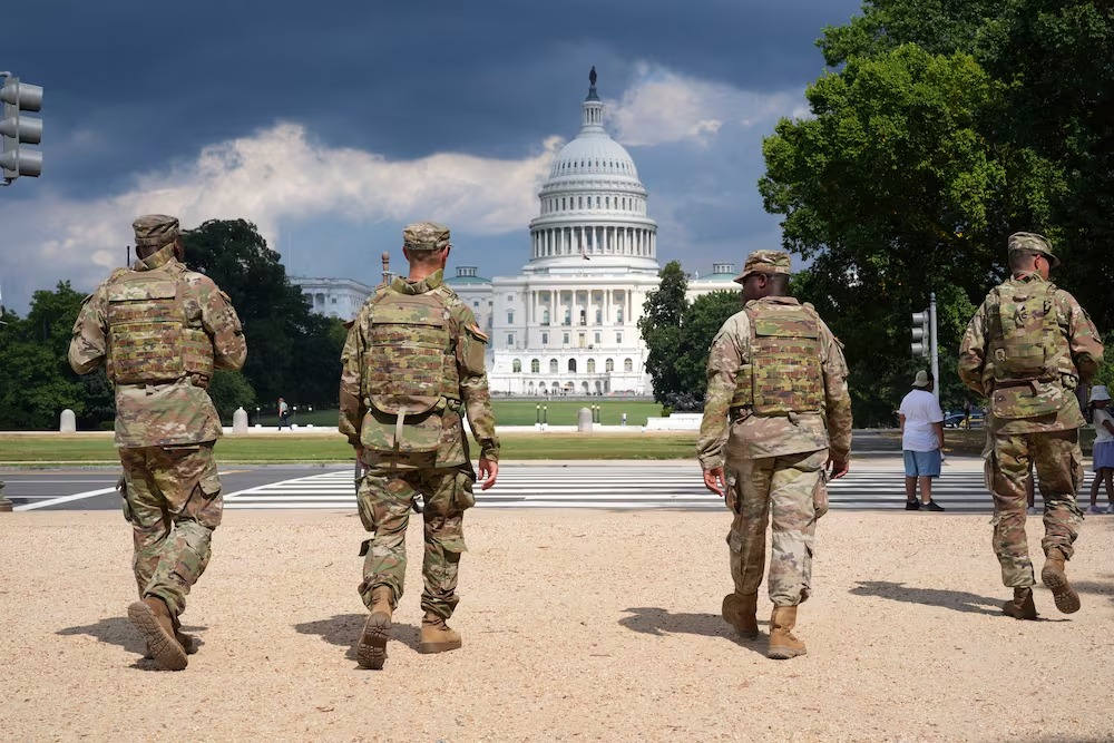 Trump mantiene despliegue de Guardia Nacional en Washington hasta 2029