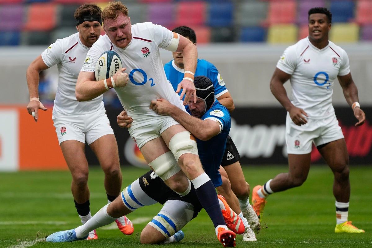 Argentina and England Clash in Nations Championship Rugby Match