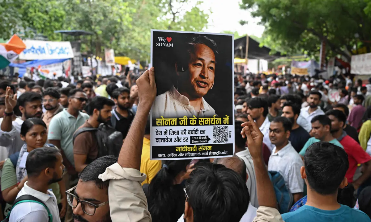 Wife of hunger-striking activist Sonam Wangchuk alleges illegal detention after hospital transfer