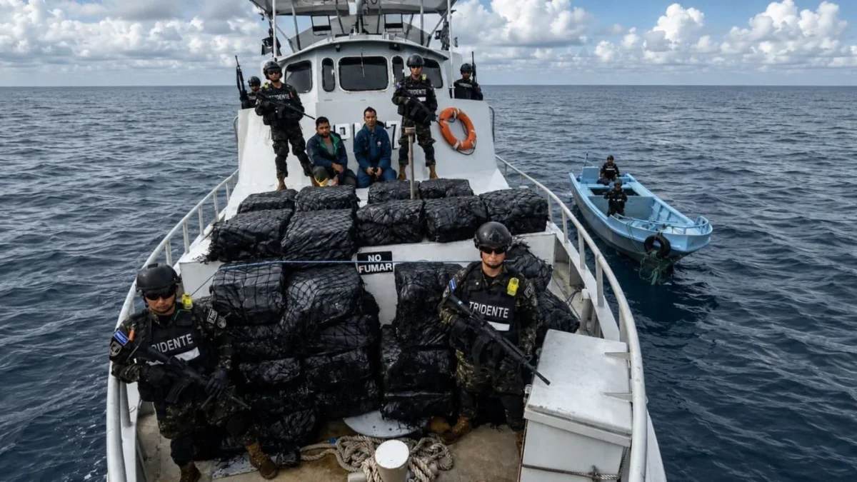 Dos ecuatorianos detenidos por narcooperativo en el Pacífico salvadoreño