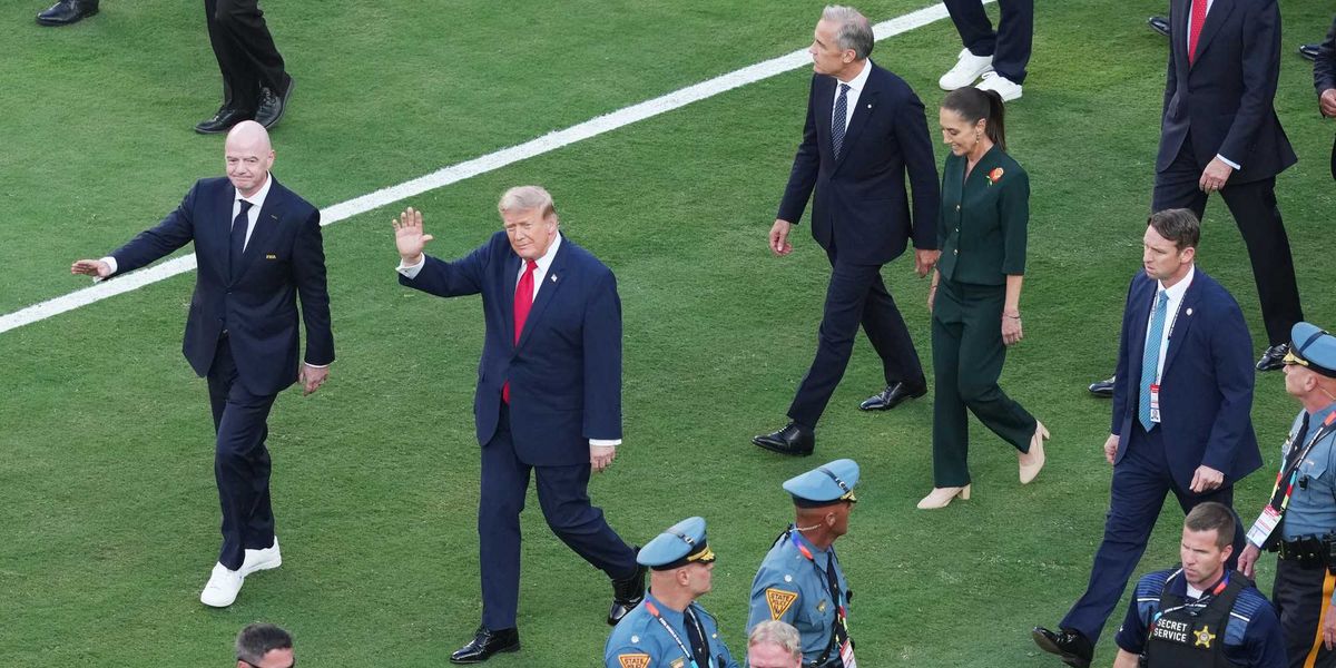 Trump Booed at World Cup Trophy Ceremony Despite Attendance