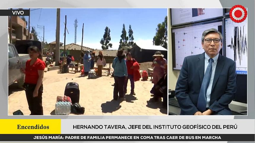 Junín vive réplicas del sismo de 5.1 grados