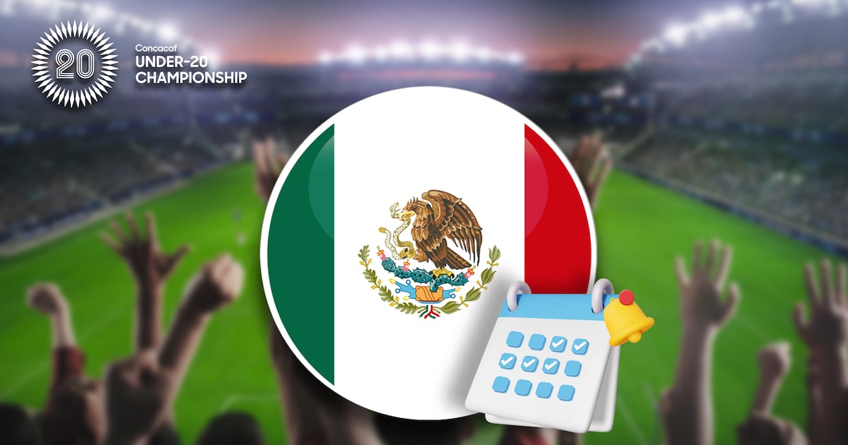 México defiende su título en el Campeonato Sub-20 de Concacaf 2026