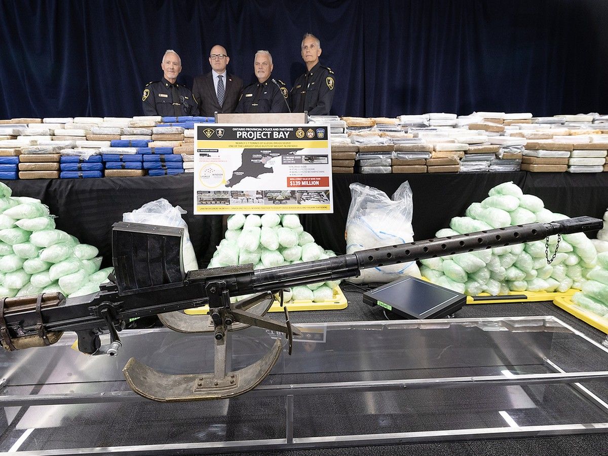 Ontario Provincial Police Disrupt Major Cross-Border Drug Smuggling Operation with $139 Million in Seizures