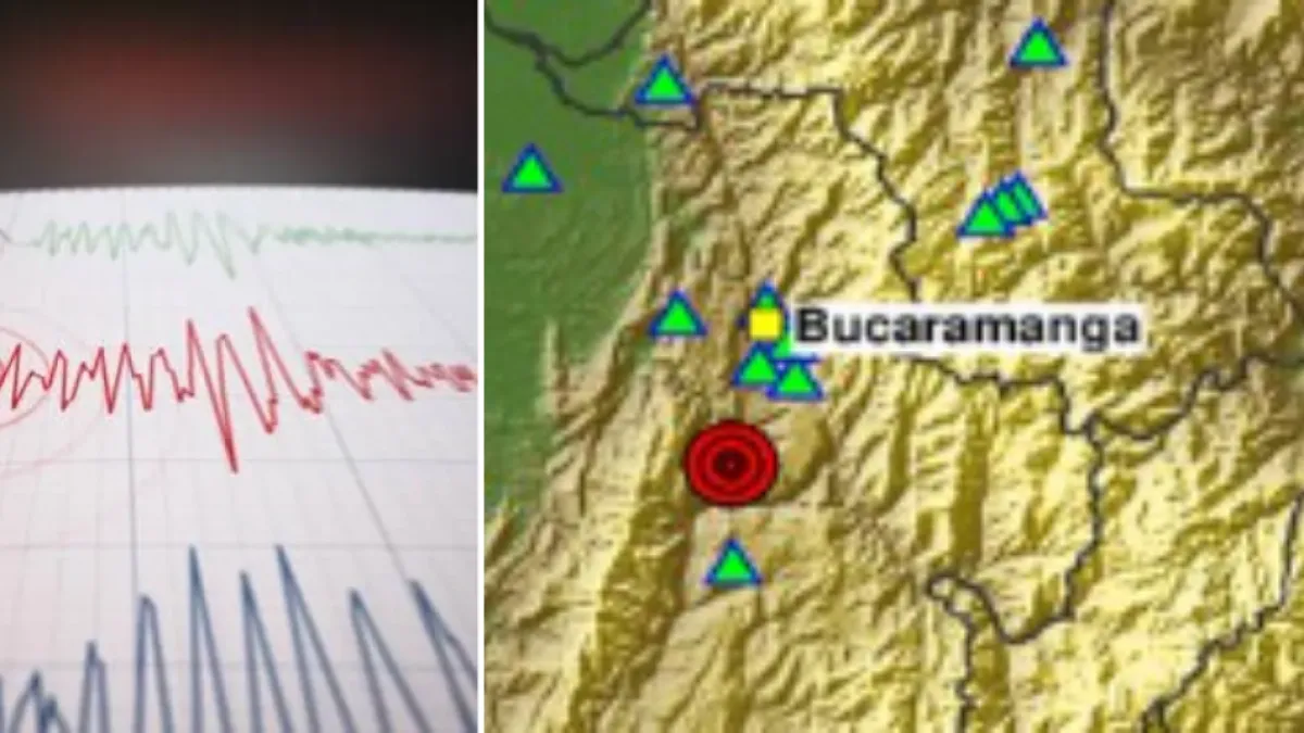 Sismo de magnitud 4,5 afecta Los Santos en Santander: autoridades recomiendan protocolos de seguridad