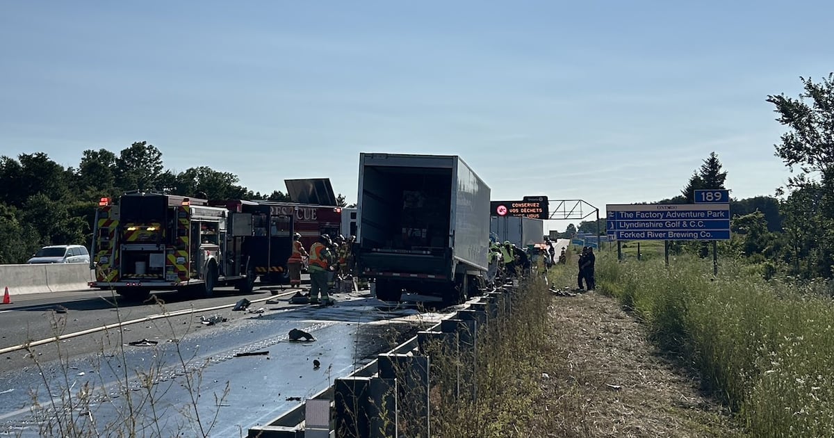 Fatal Collision on Hwy 401 Closes Westbound Lanes in London, Ont.
