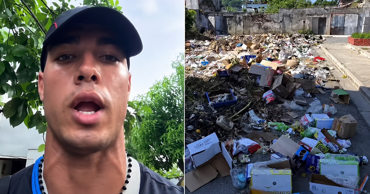 Cuban Man's Effort to Clean Neighborhood Met with Indifference