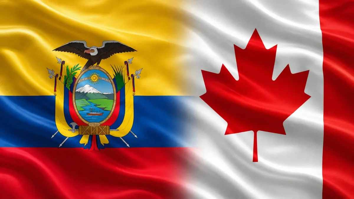 El TLC entre Ecuador y Canadá fue firmado, pero entrará en vigencia tras su ratificación en ambos países