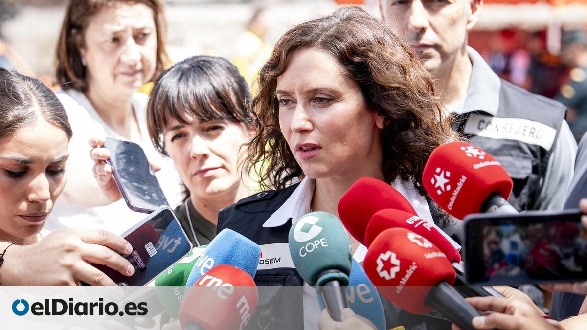 Ayuso responde a críticas sobre gestión de incendios forestales