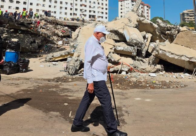 Cardenal Porras visita La Guaira y exige solidaridad tras el sismo