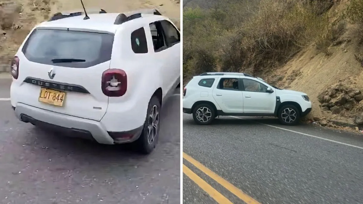 Hallan camioneta abandonada en vía Panamericana en Cauca, se investiga su origen
