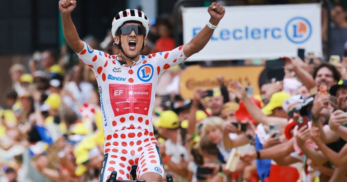 Ecuadorian Cyclist Carapaz Claims Victory in Tour de France Stage 20