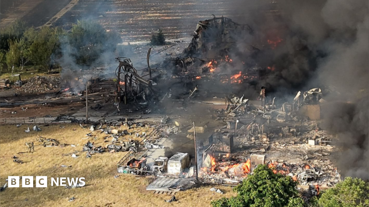 Major Explosion and Fire Injure Firefighters in Essex