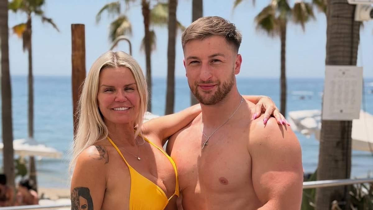 Kerry Katona and Paolo Margaglione's beach holiday highlights their enduring romance