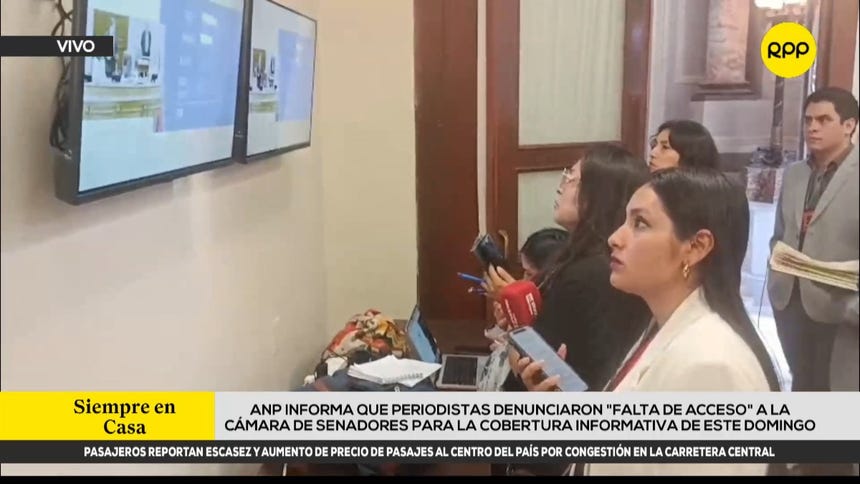 ANP denuncia restricciones para cobertura de elección del Senado