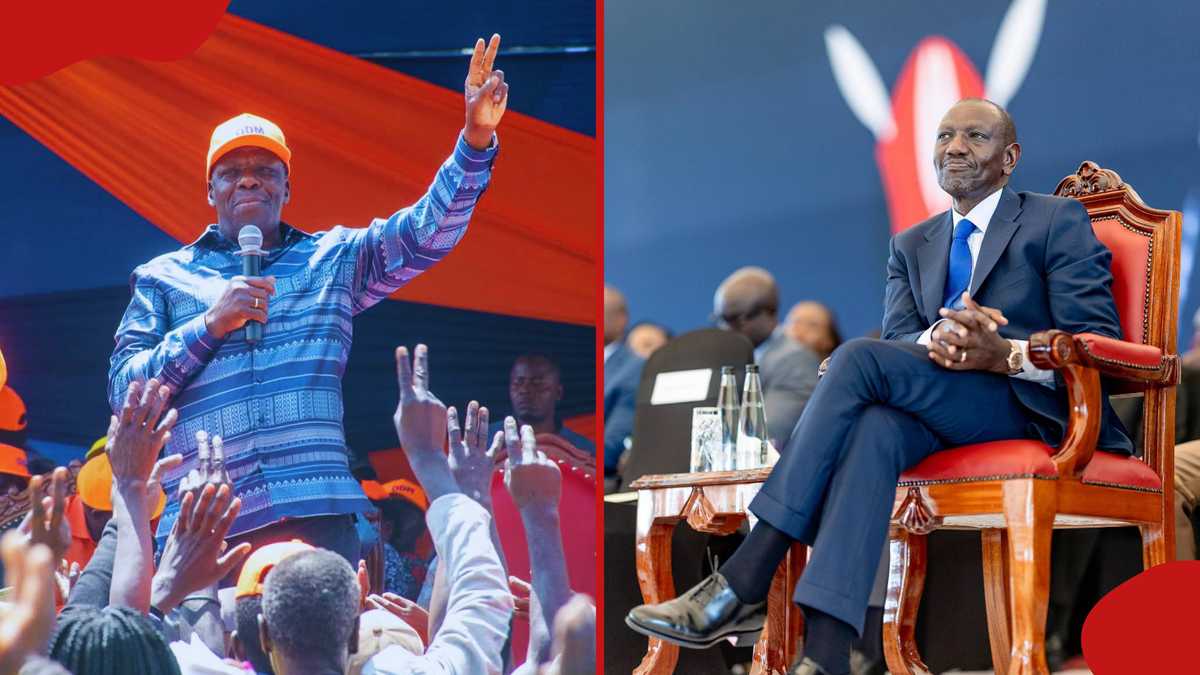 ODM Leaders Endorse Wycliffe Oparanya as Preferred Running Mate for William Ruto in 2027