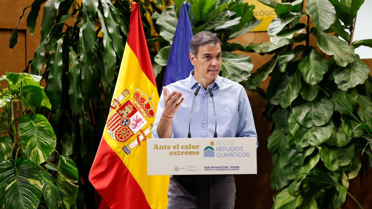 Sánchez aborda la crisis climática y los incendios forestales en España