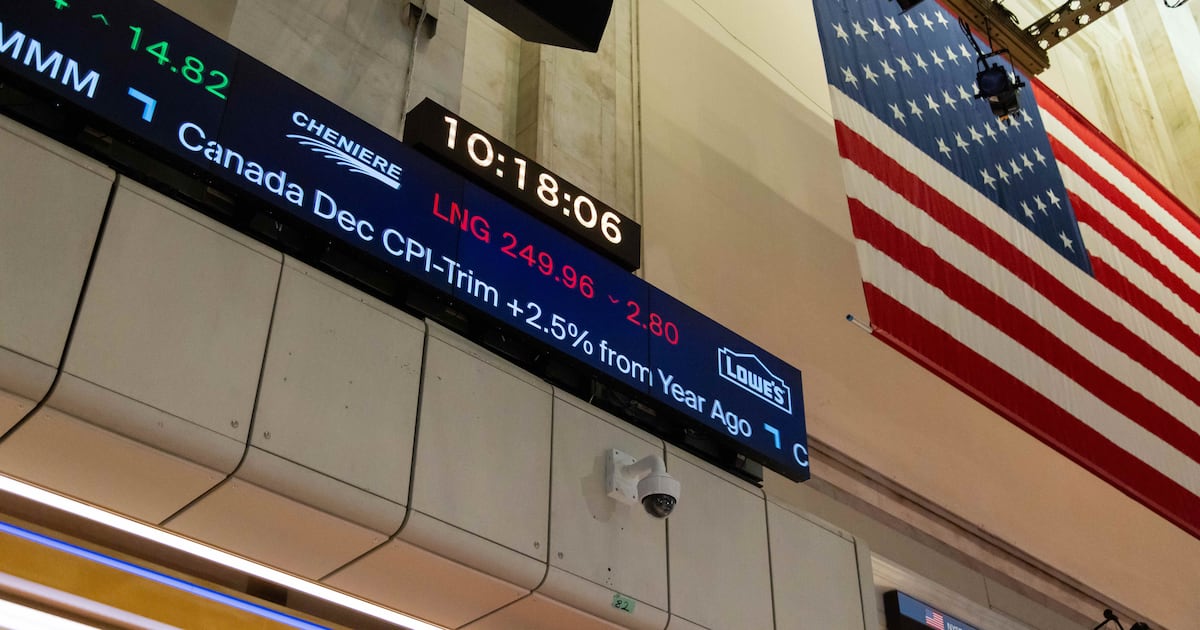 Wall Street cae por gasto en IA; mercados mexicanos suben
