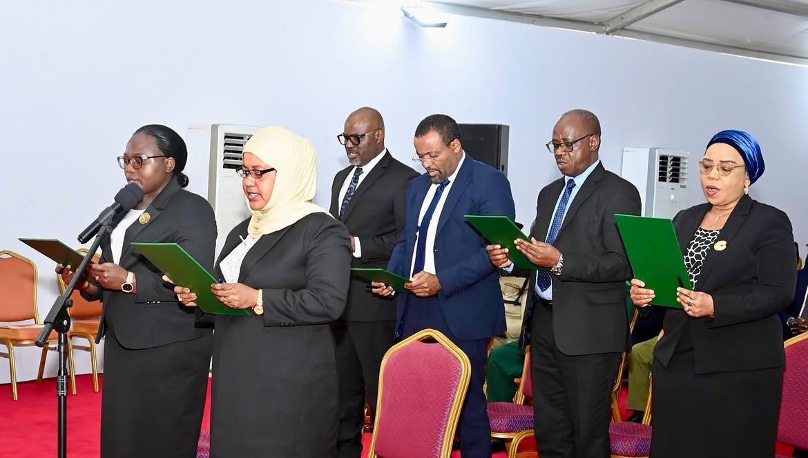 Tanzania's President Swears In Key Officials For Governance Reforms