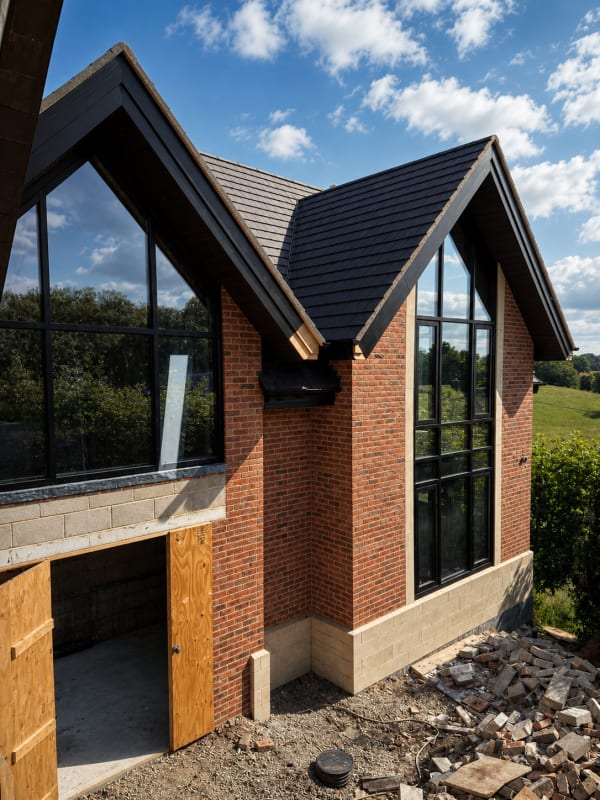 Burley Lane Site Progress Update: Quarndon Home Now Taking Shape