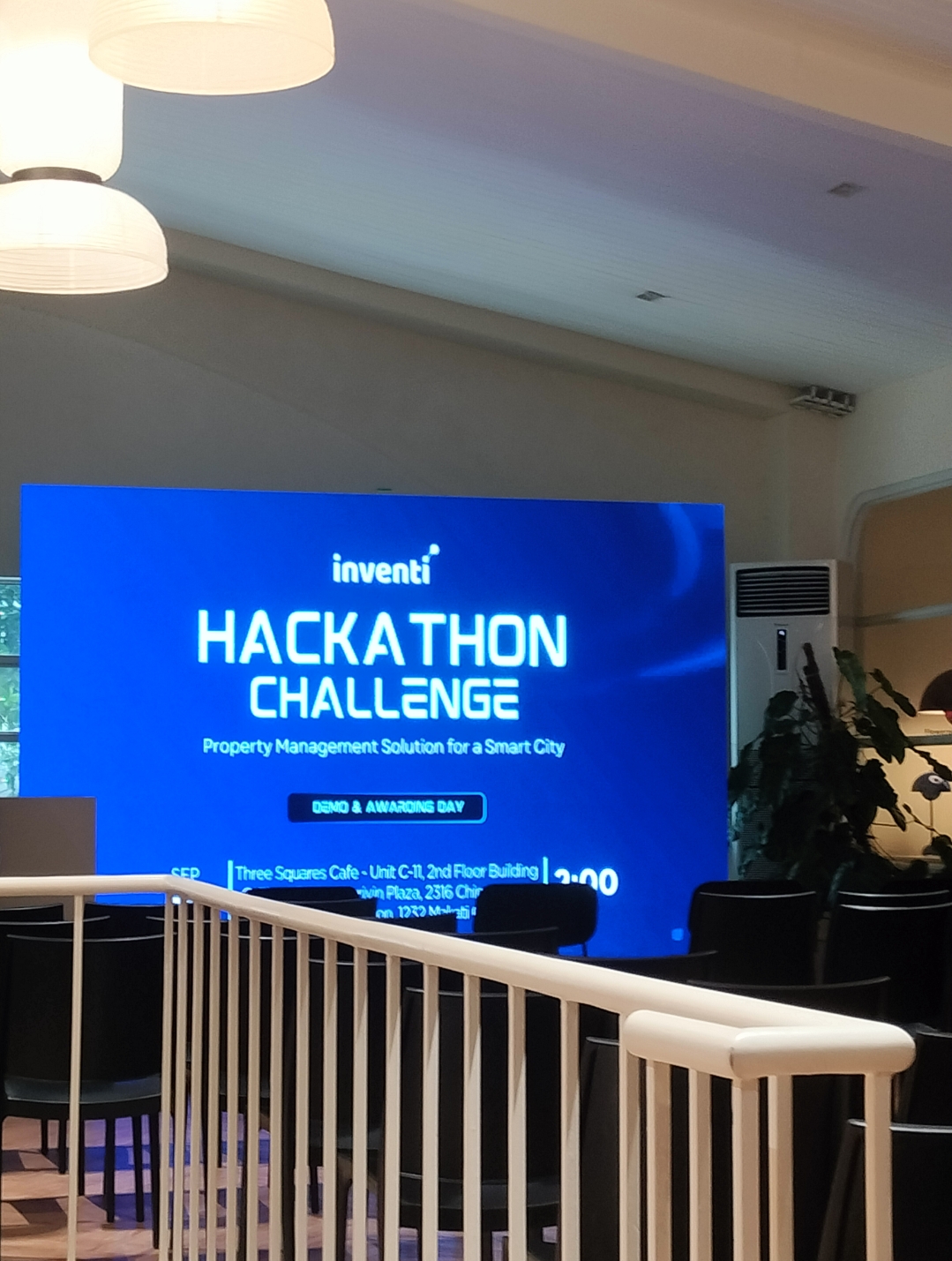 Project progress screenshot highlighting frontend implementation