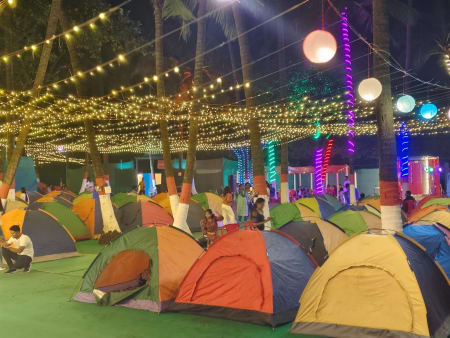 Beach Camping near alibaug