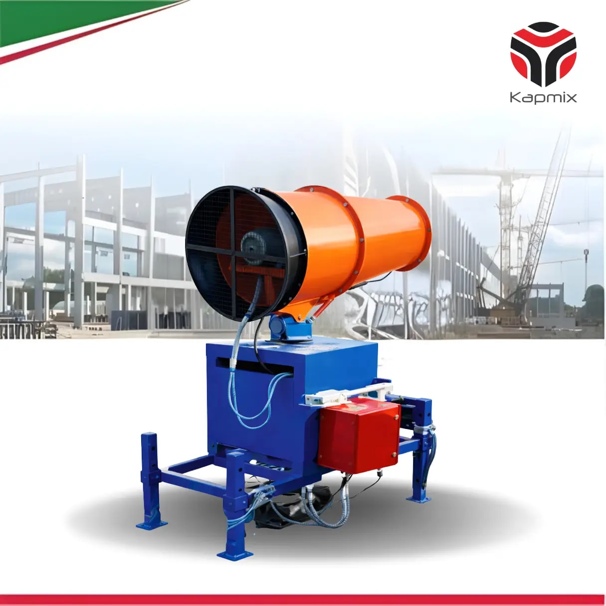 30–100 Meter Anti Smog Gun Machine