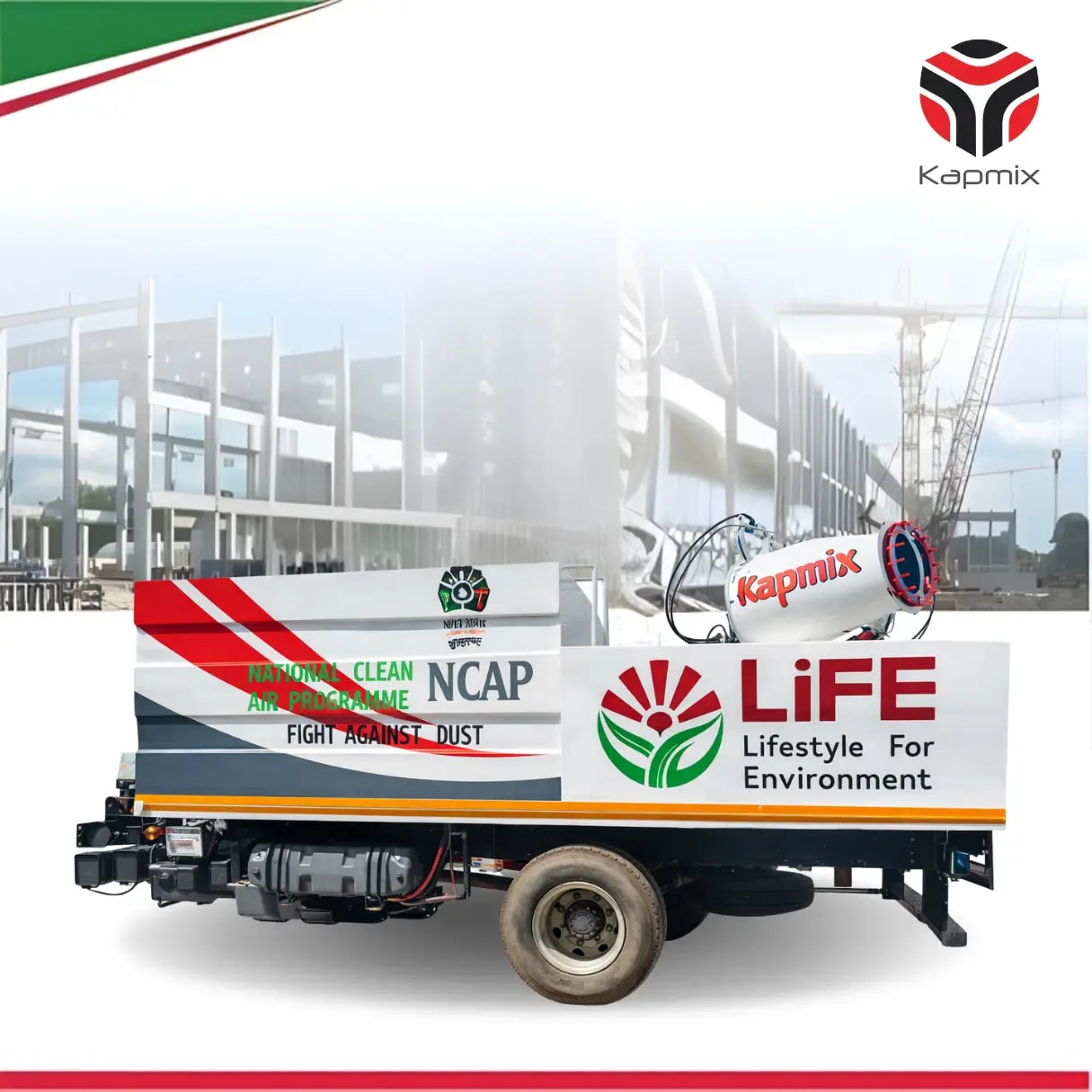 truck Mounted Dust Control Machine
