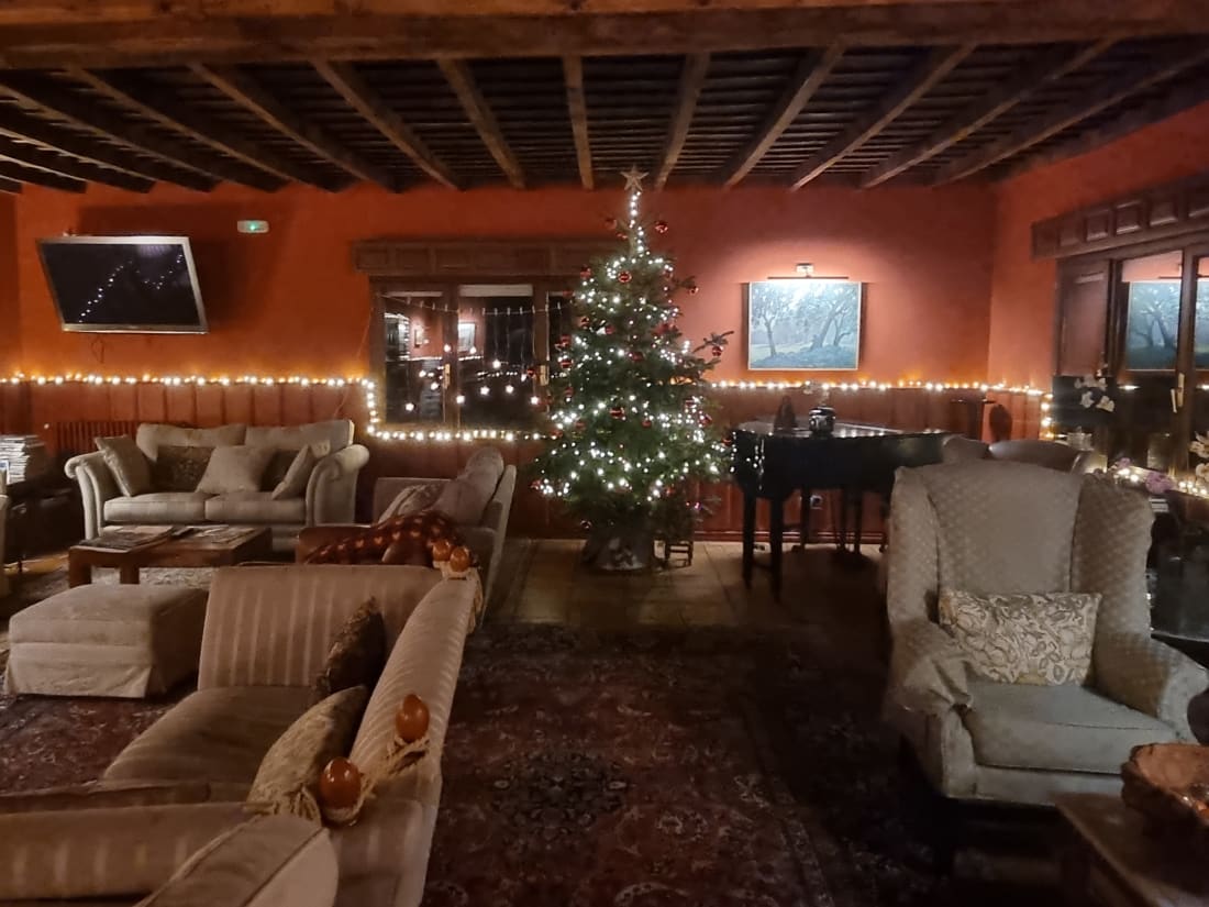 The main sitting room, spacious and warm