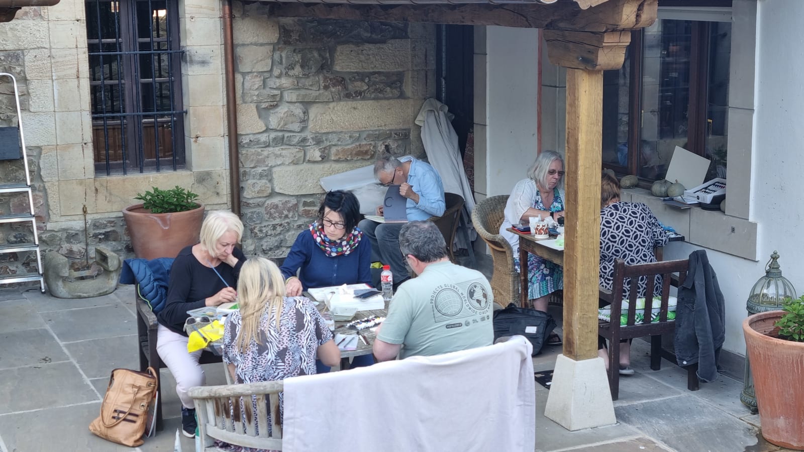 Semana de pintura y dibujo de Casona Agara en Cantabria