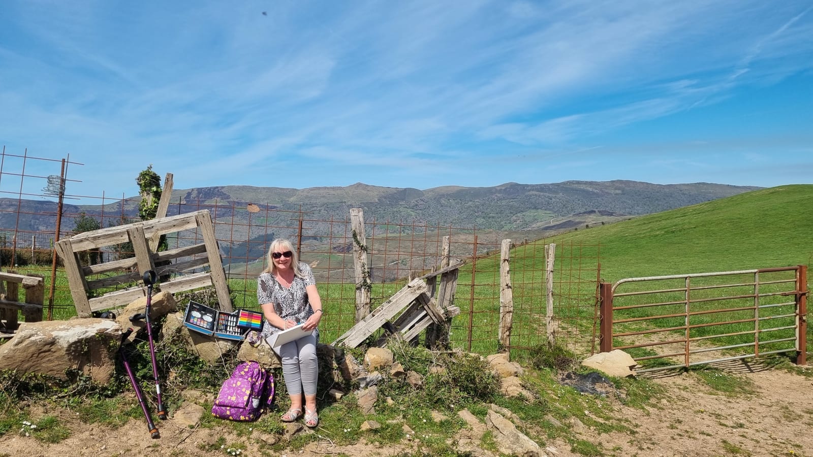 A Casa Agara painting and drawing week in Cantabria