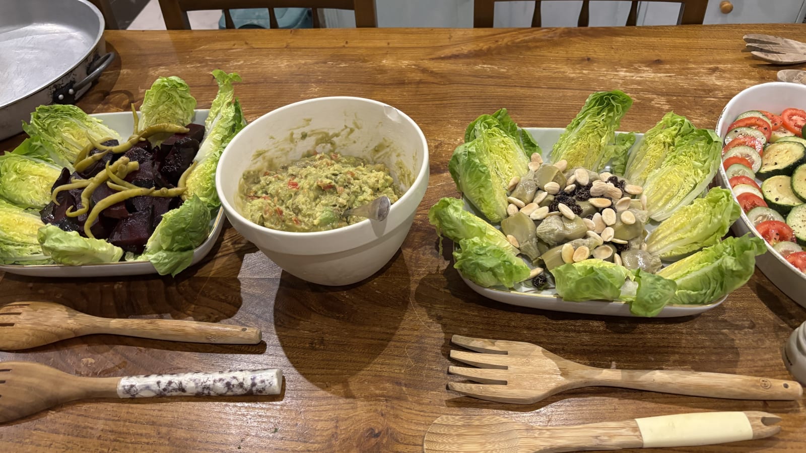 Local produce on the table