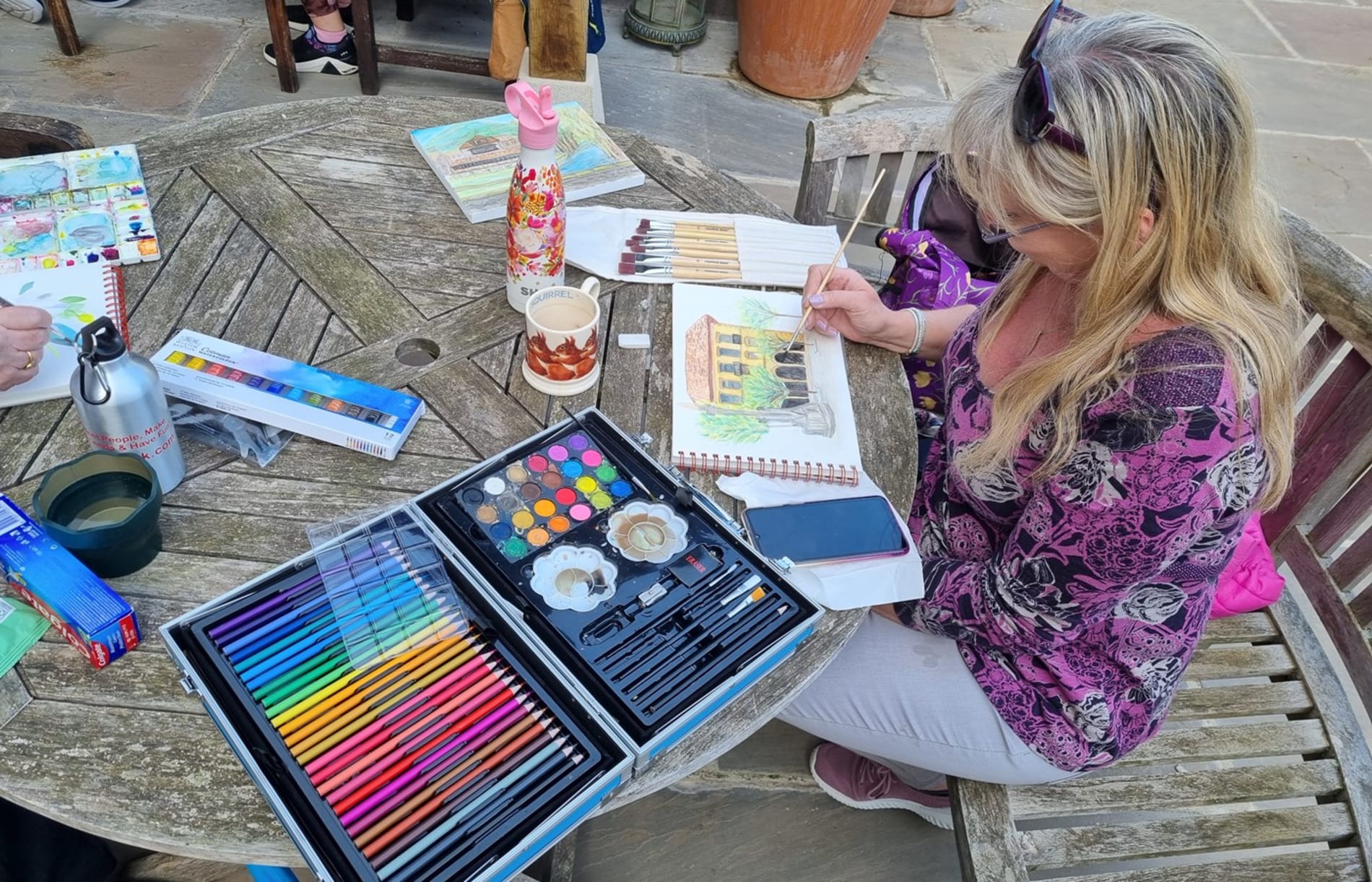 Spanish Drawing and Painting Break with Tuition