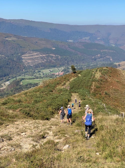 Group activities in the Cabuérniga valley and on the Cantabrian coast