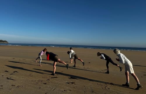 Group activities in the Cabuérniga valley and on the Cantabrian coast