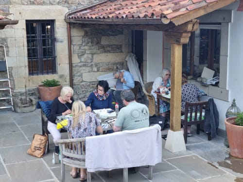 A Casa Agara painting and drawing week in Cantabria