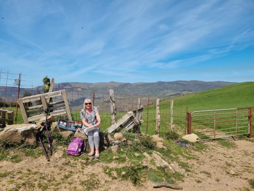 A Casa Agara painting and drawing week in Cantabria